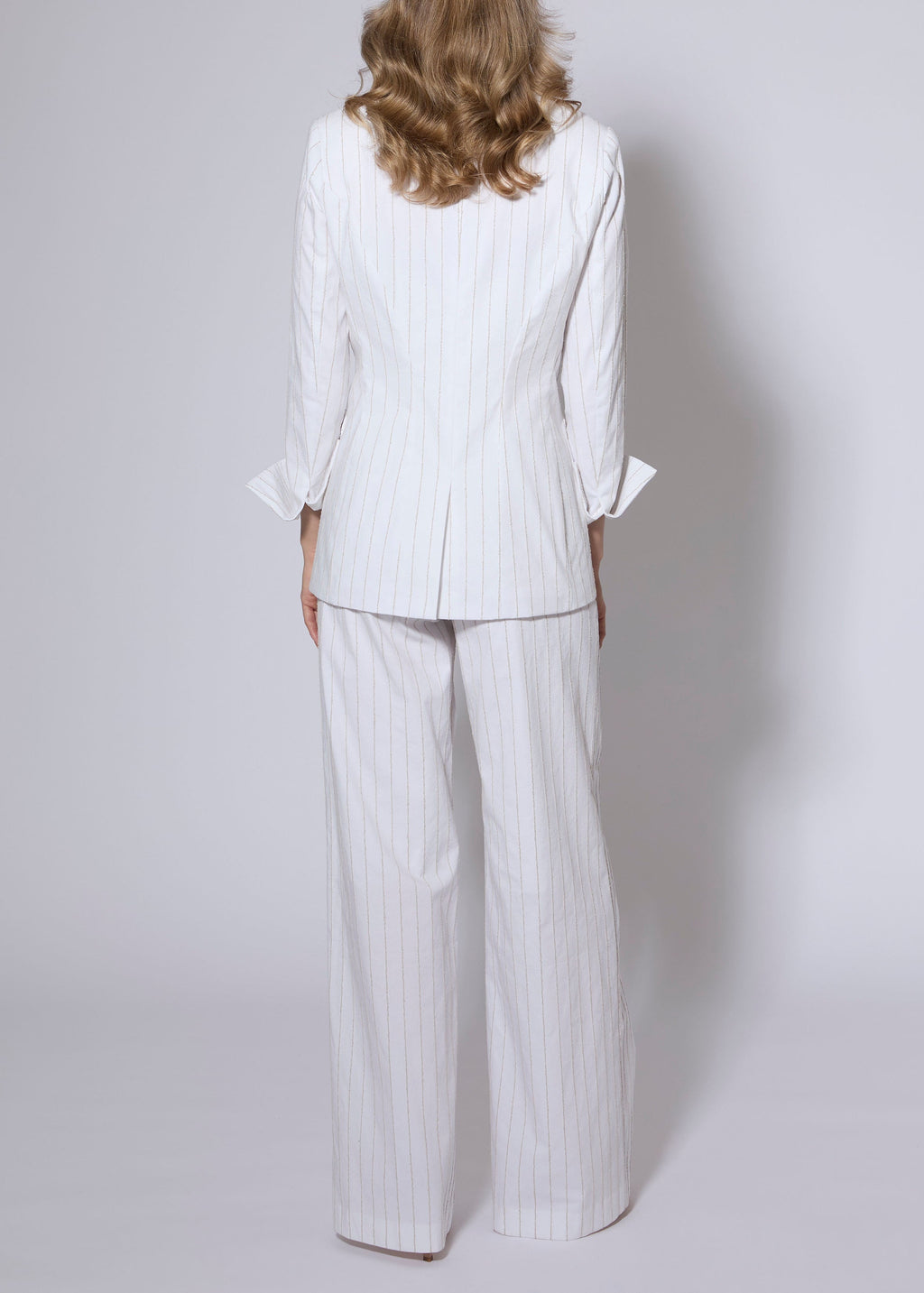 Boucle Stripe Cotton Jacket