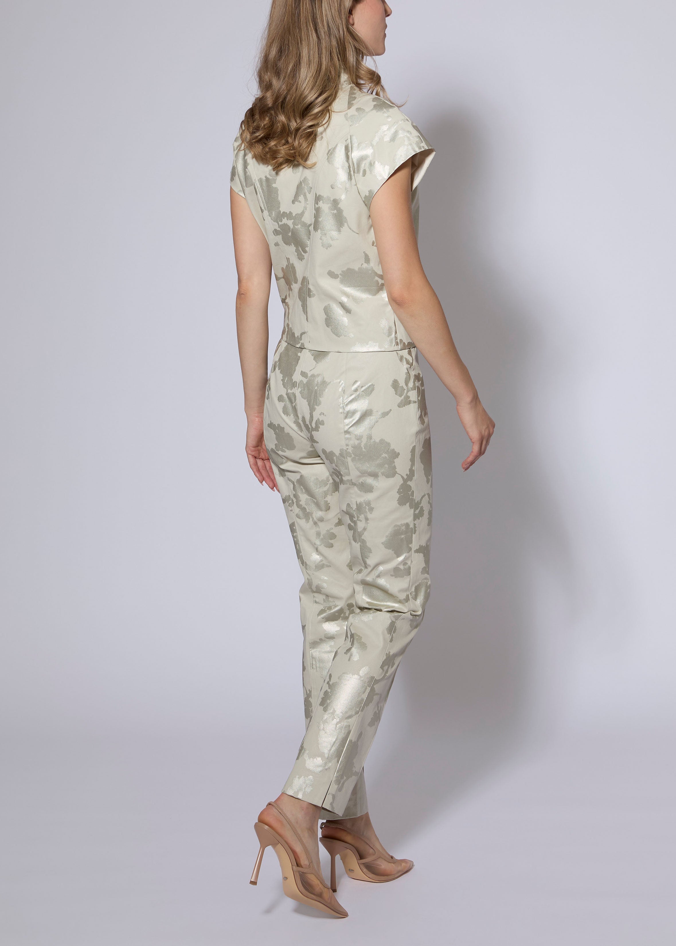 Floral Foiled Sateen Pant - SHIPS 3.21