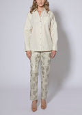Floral Foiled Sateen Pant - SHIPS 3.21