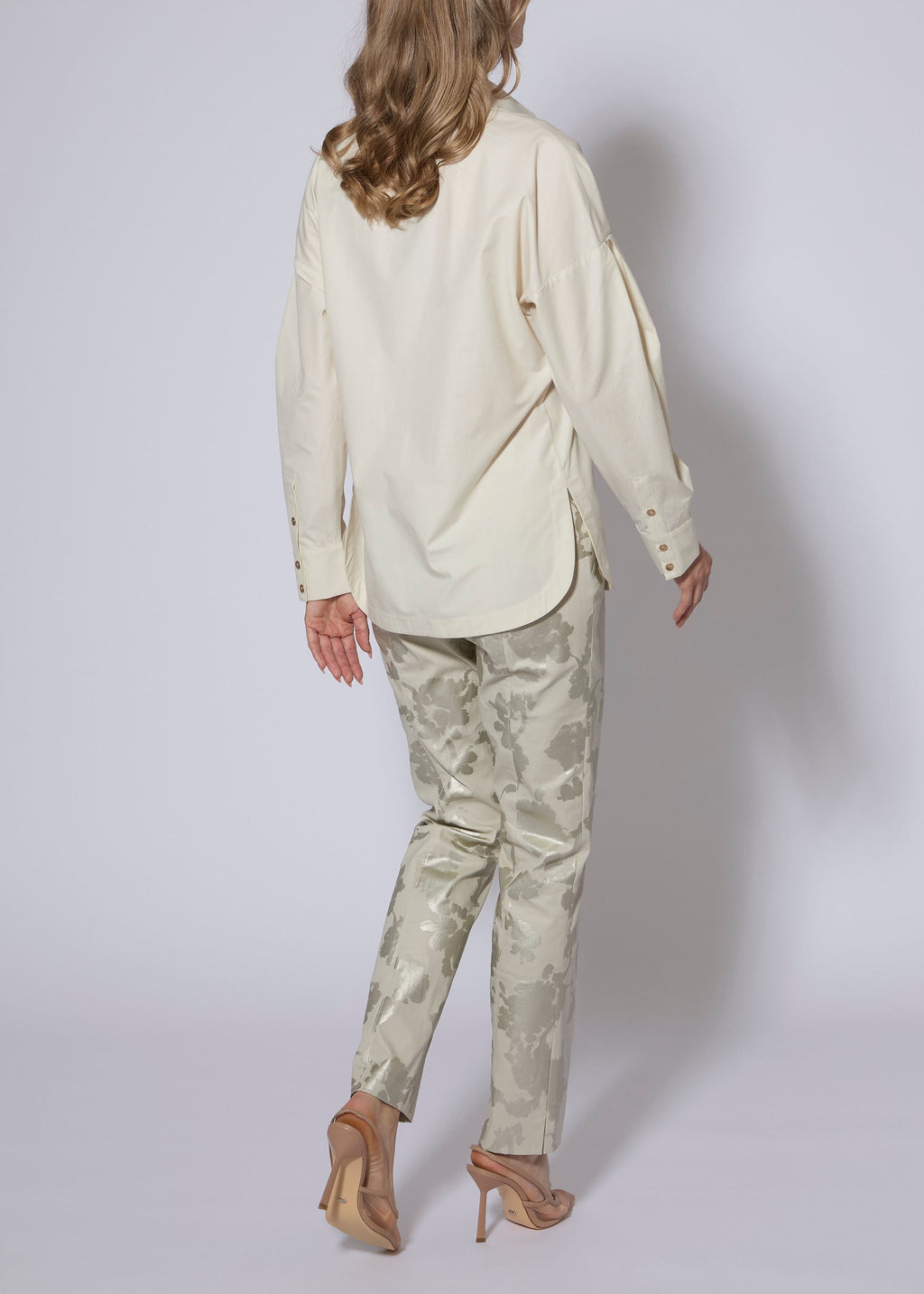 Floral Foiled Sateen Pant - SHIPS 3.21