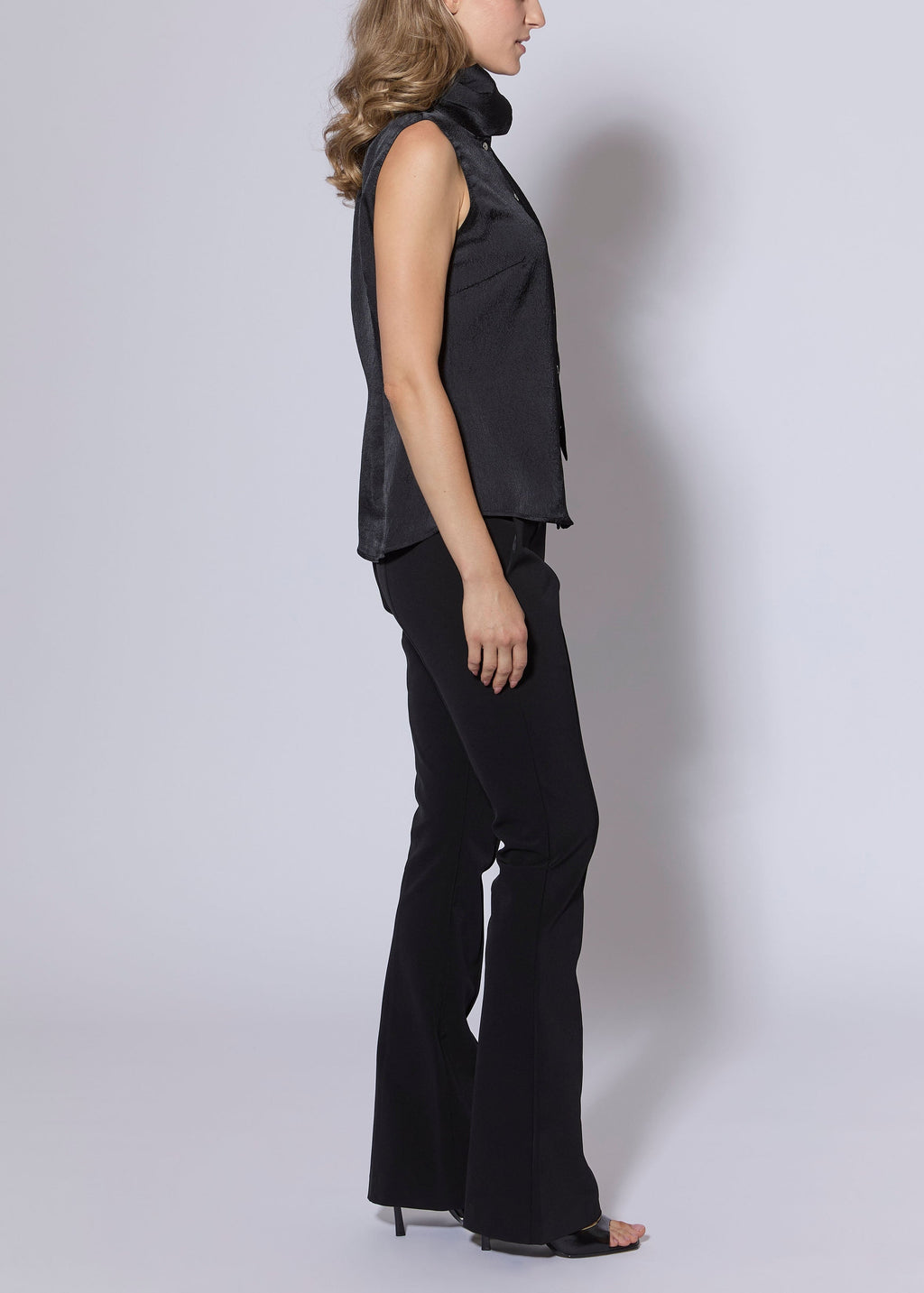 Hammered Satin Top