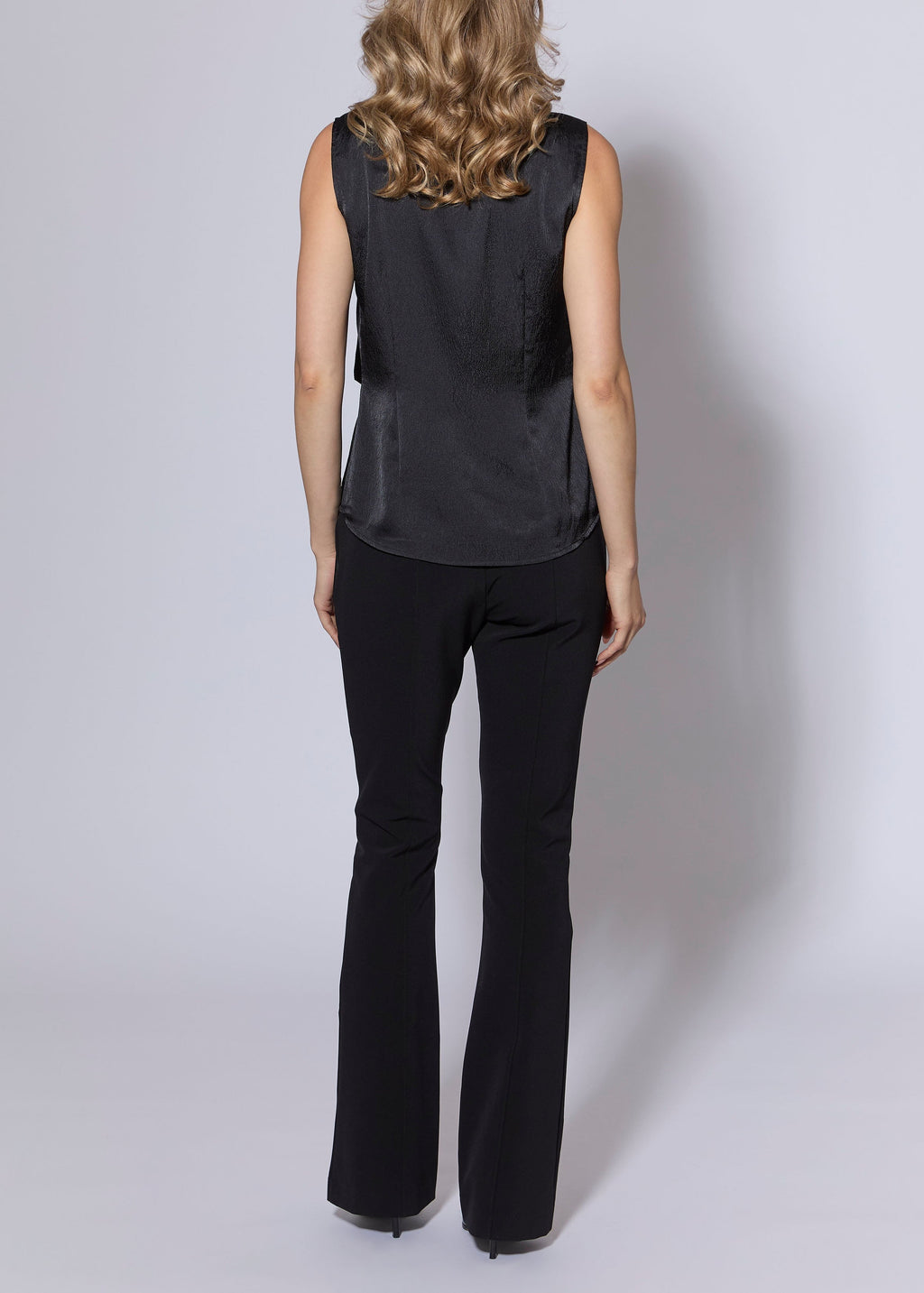 Hammered Satin Top