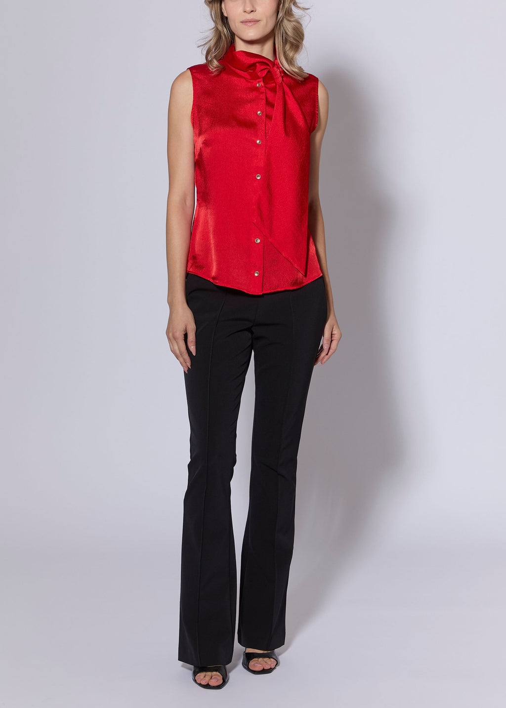 Hammered Satin Top
