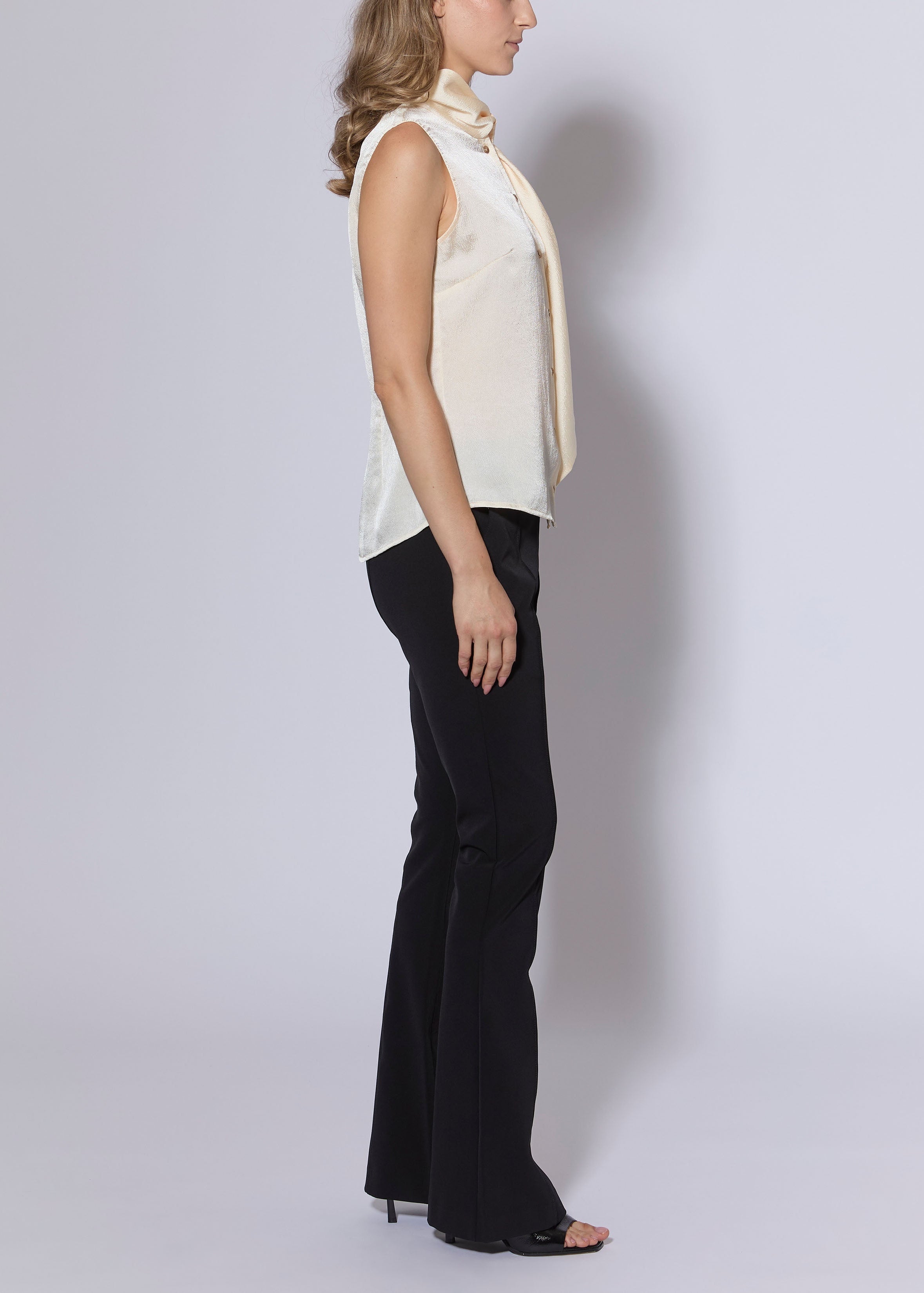 Hammered Satin Top