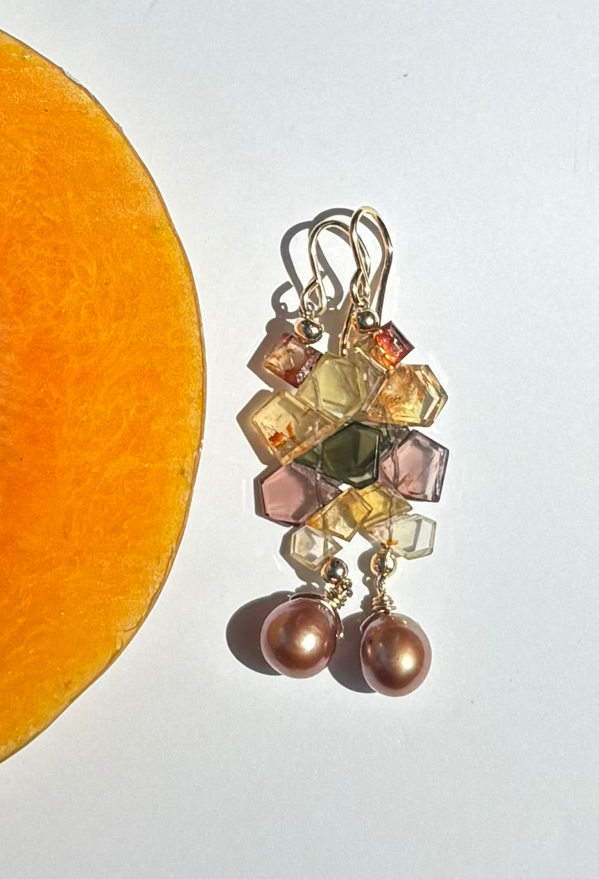 Topaz Earrings