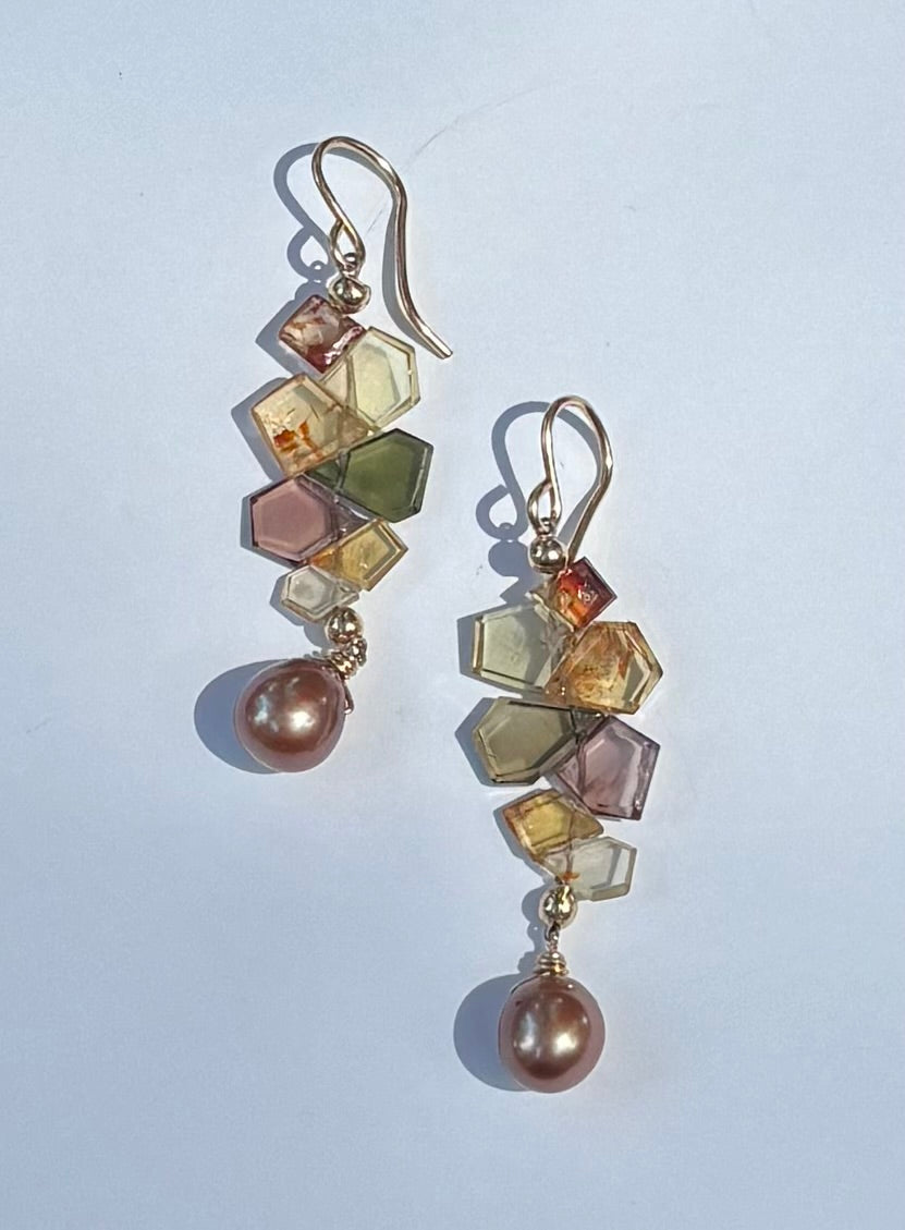 Topaz Earrings