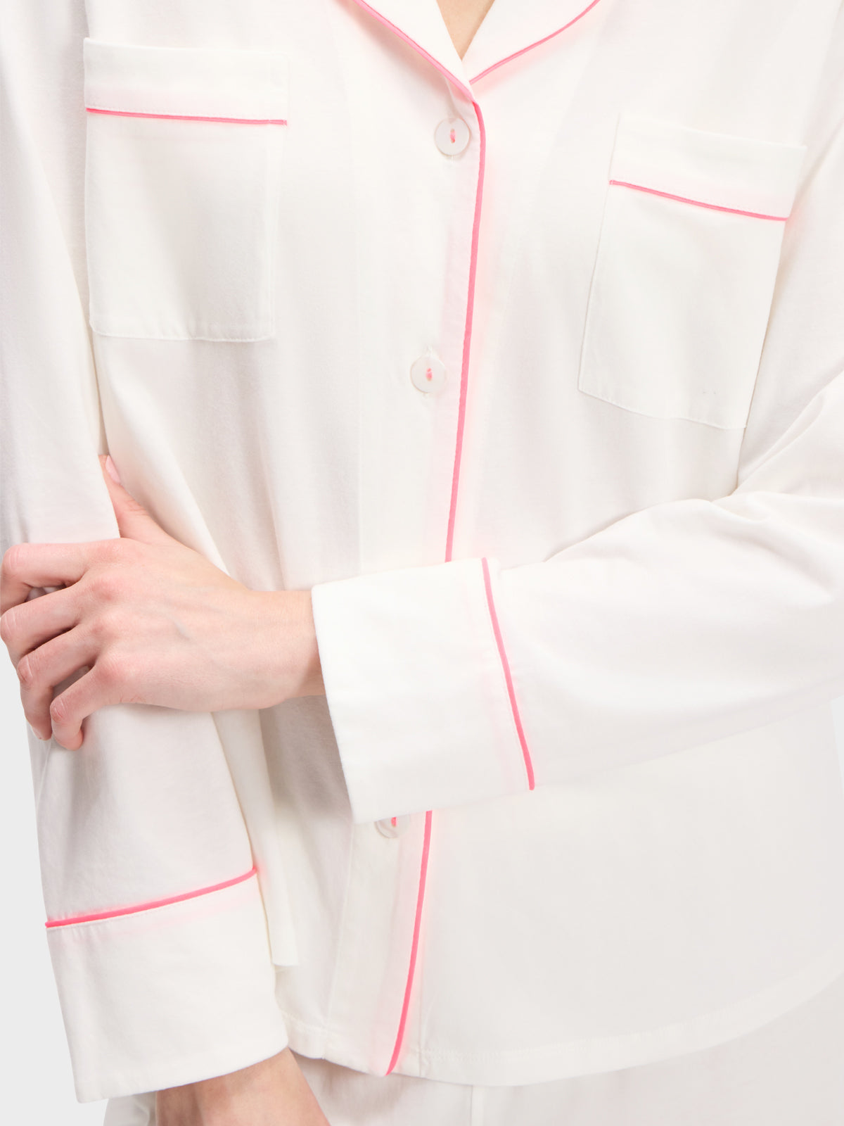 LONG SLEEVE PAJAMA SET: LIP SERVICE