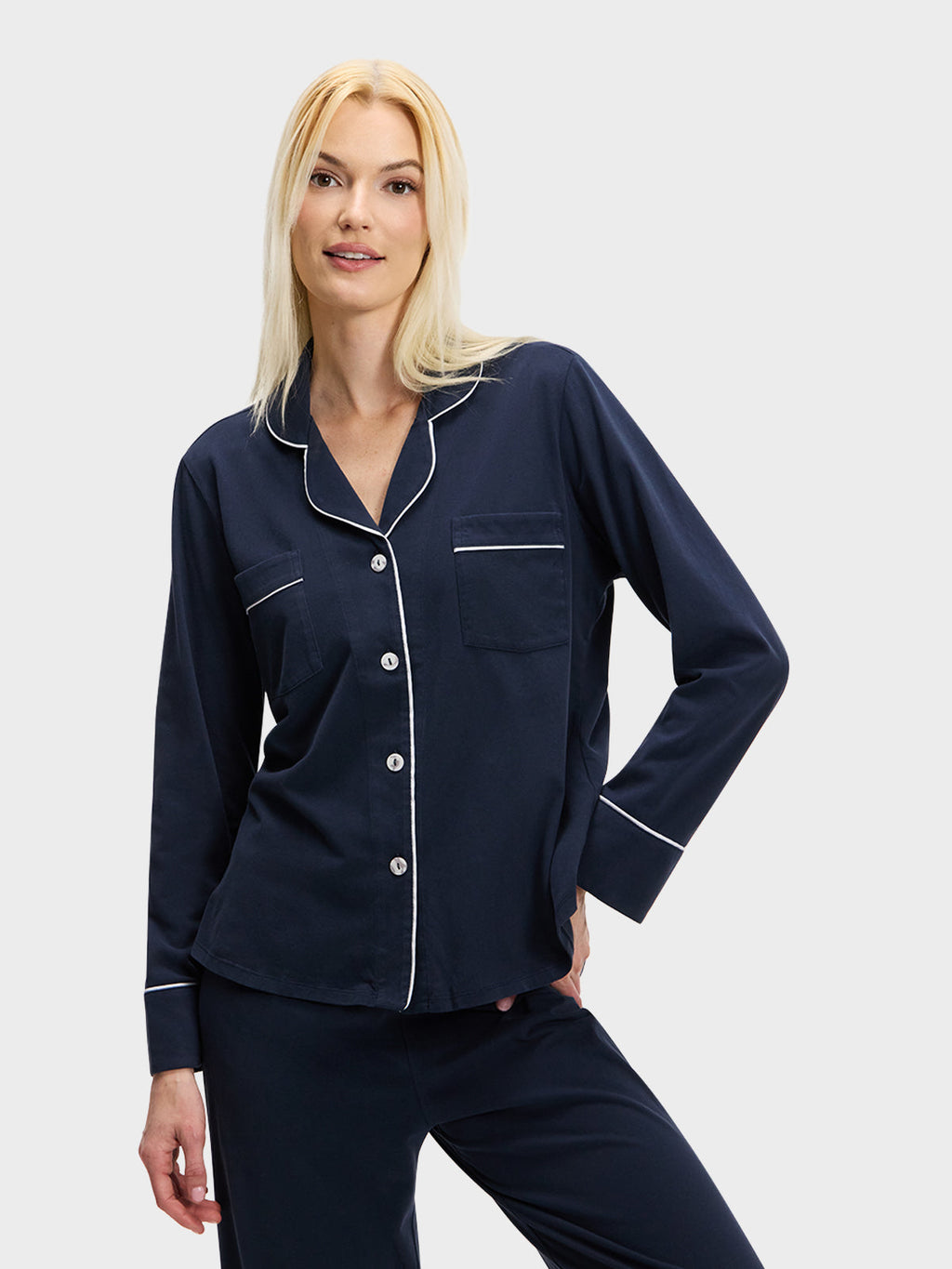 LONG SLEEVE PAJAMA SET: NIGHTCAP