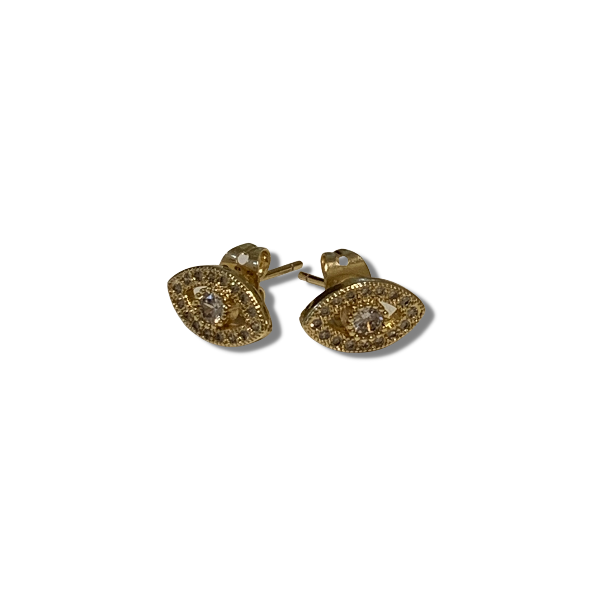 Mod-Vin Evil Eye Studs - Gold or Silver