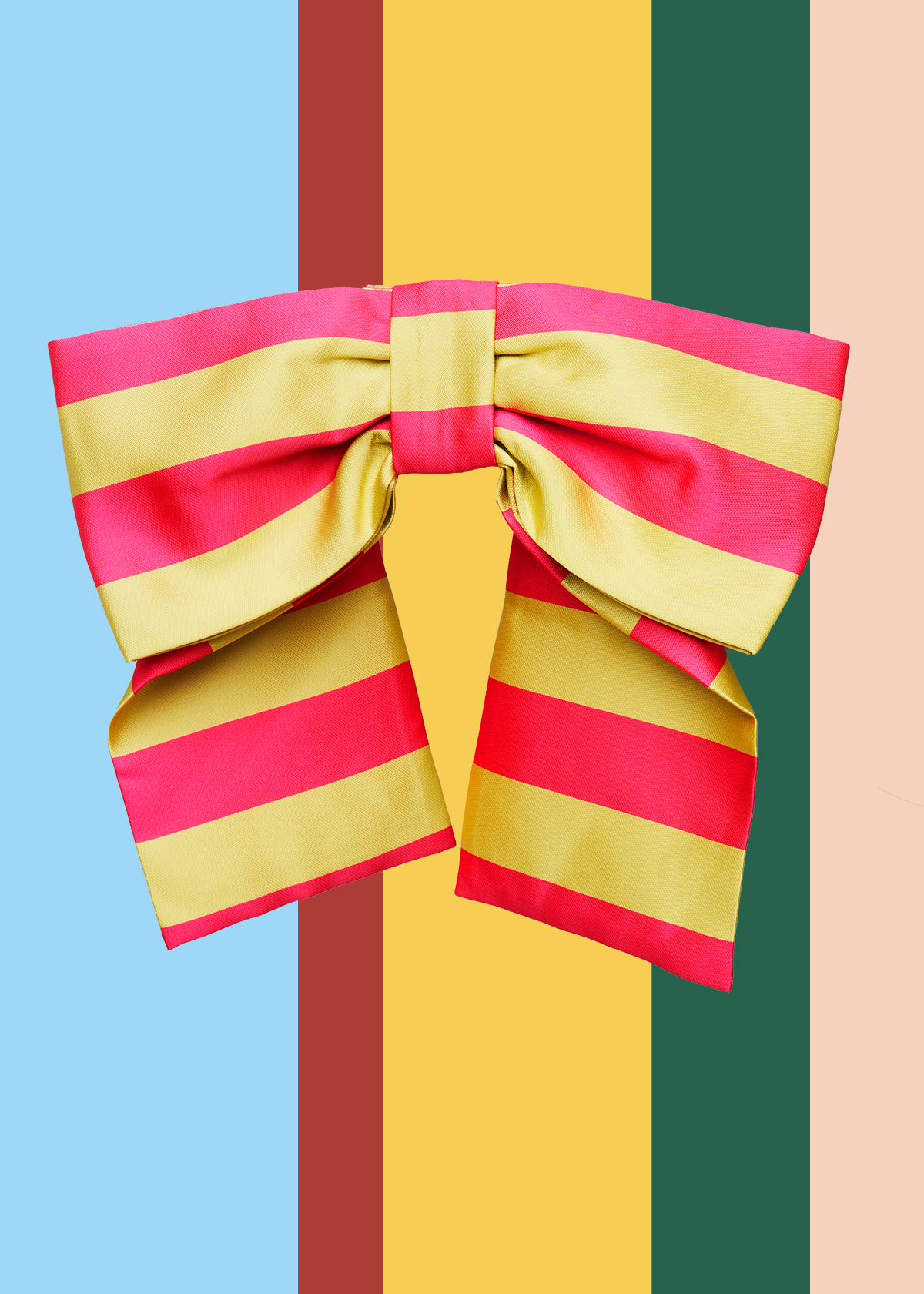 Striped Mikado Bow