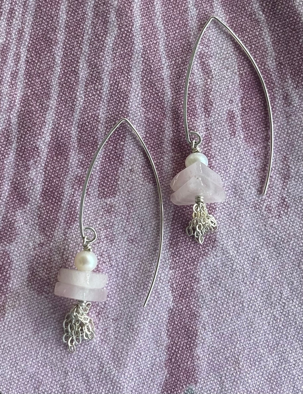 Pink Sails Earrings