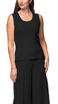 Terry Tank Top, Black