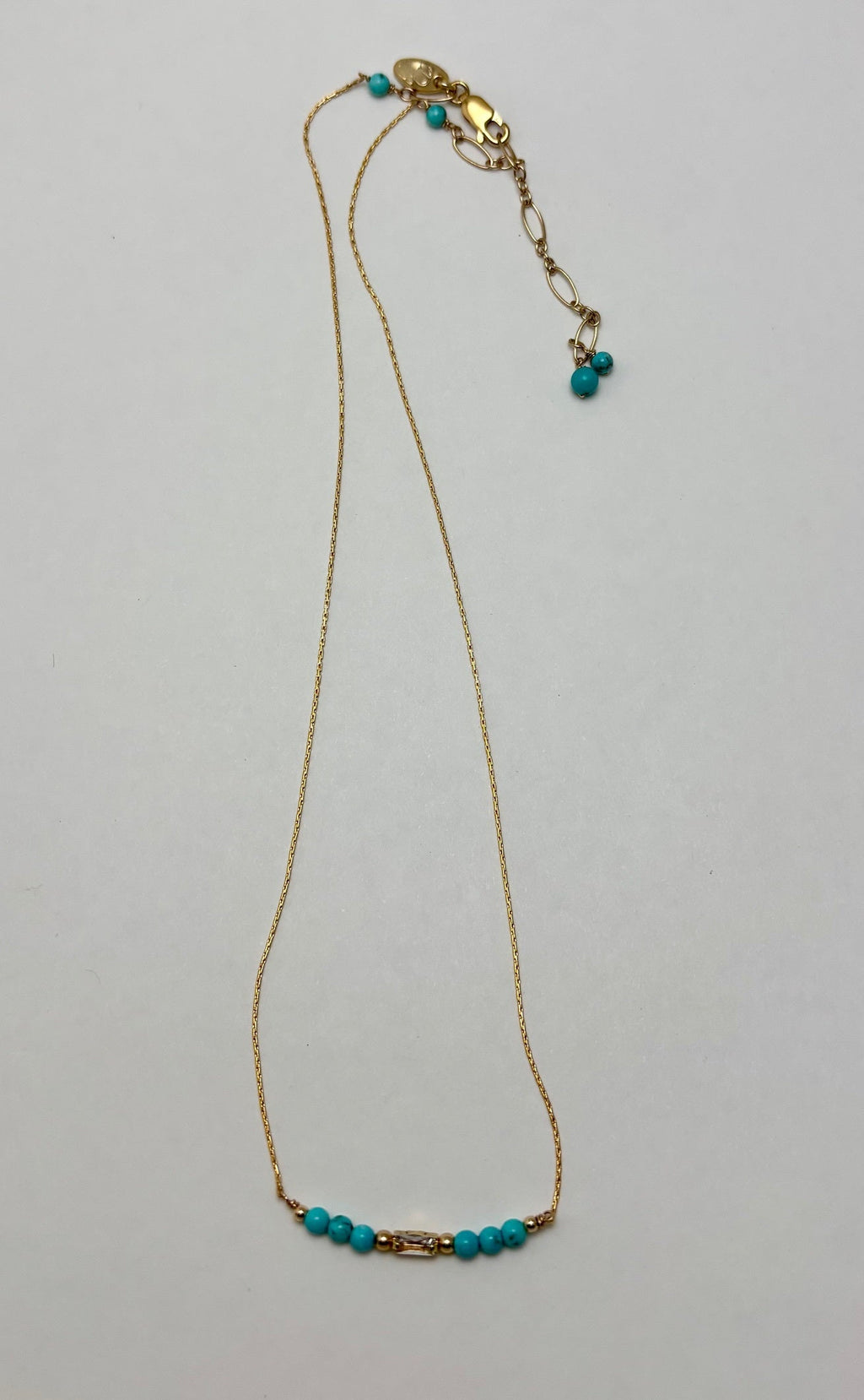 Beach Baguette Necklace ( 2 colorways)