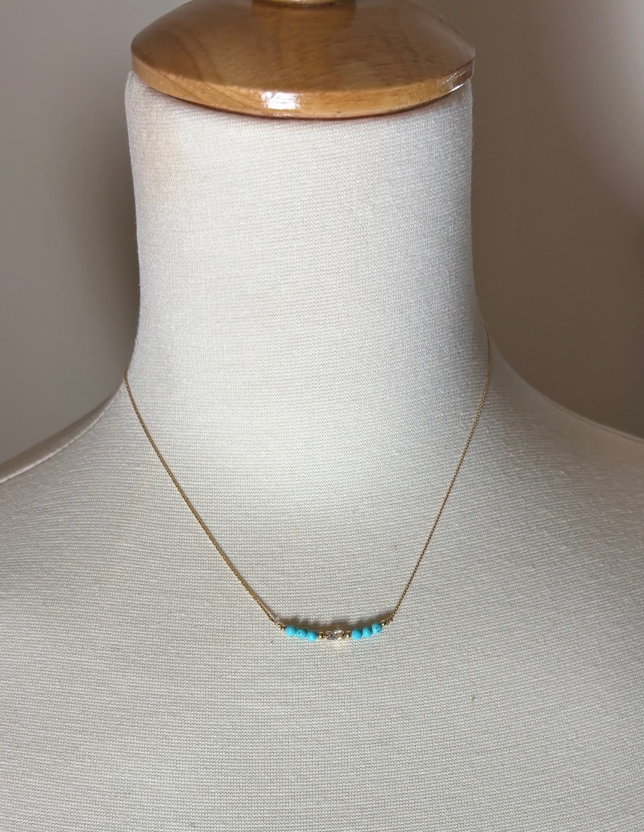 Beach Baguette Necklace ( 2 colorways)
