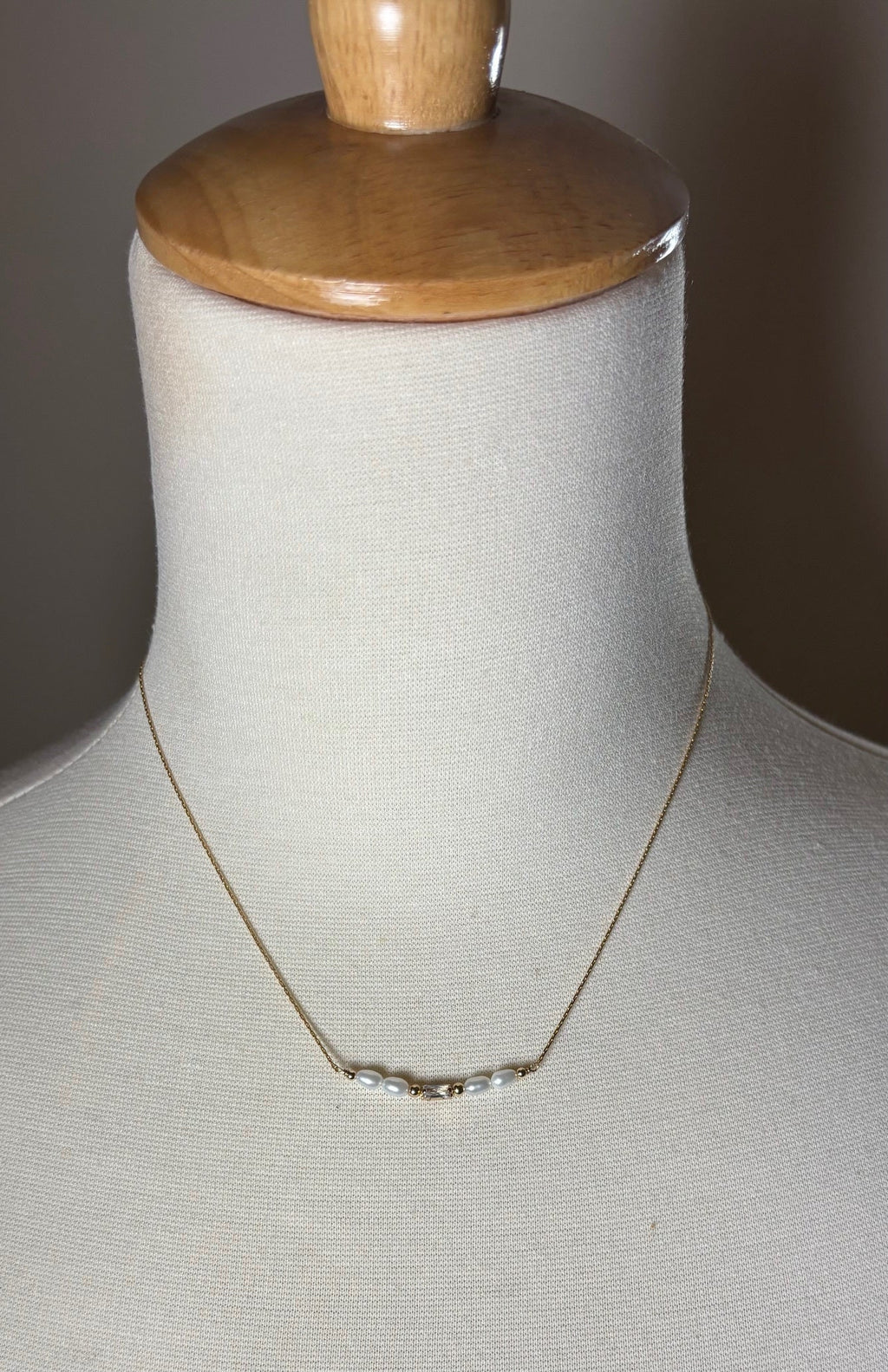 Beach Baguette Necklace ( 2 colorways)