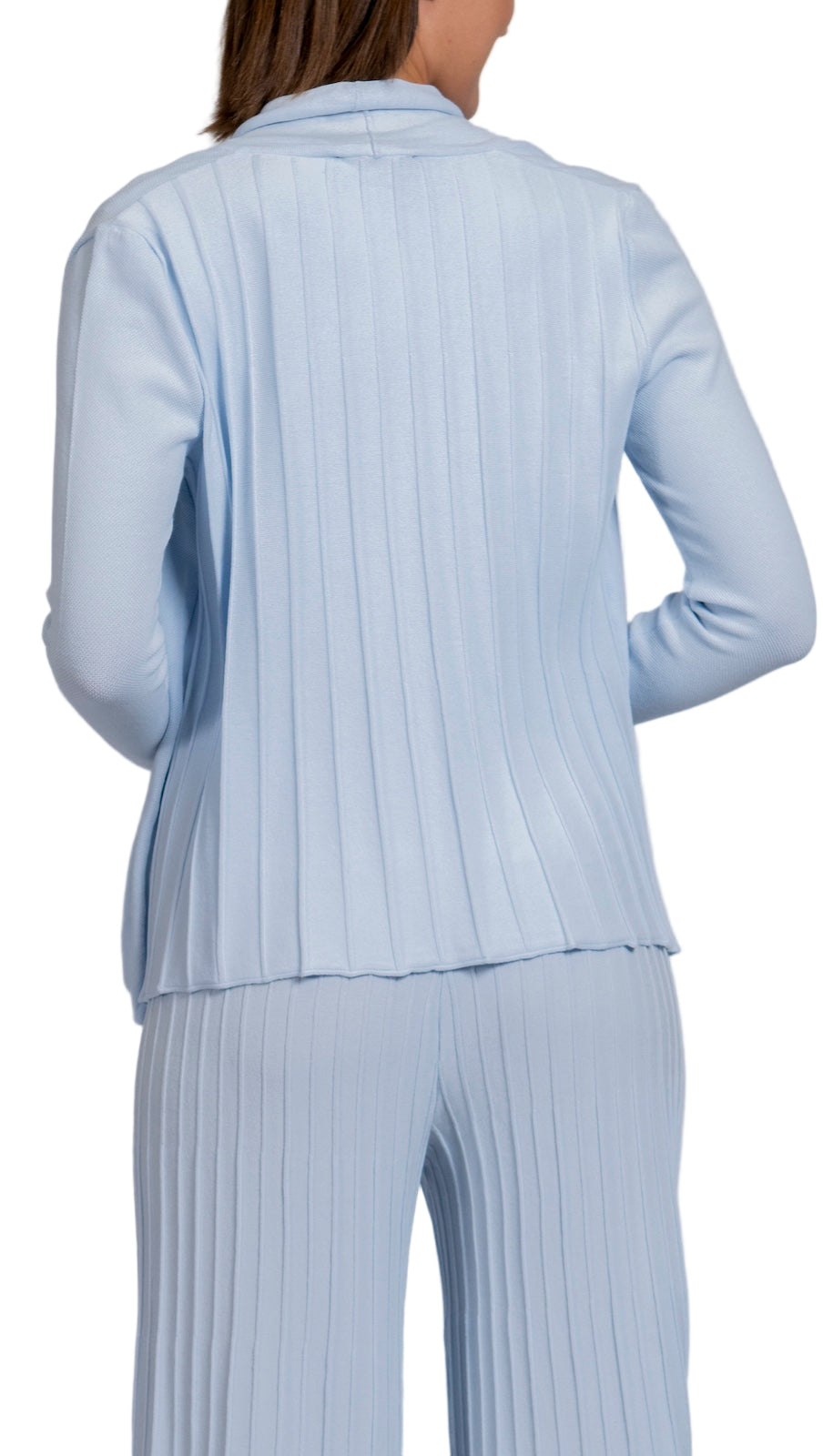 Amy Shawl Collar Cardigan ; Powder Blue