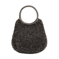 Tiffany Pewter Crochet Jelly Top Handle Bag