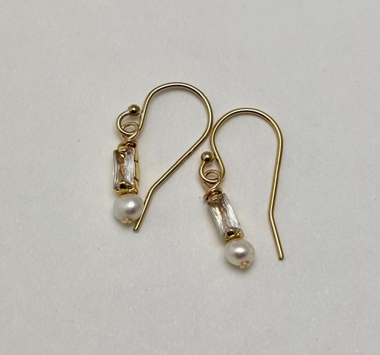 Beach Baguette Earrings (2 colorways)