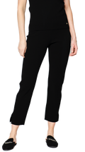 Alice Milano-Knit Slim Leg Pants; Black