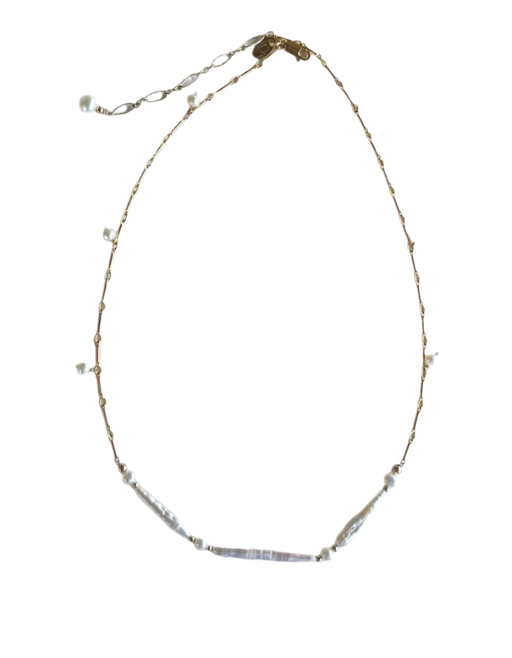 Triad Pearl Necklace