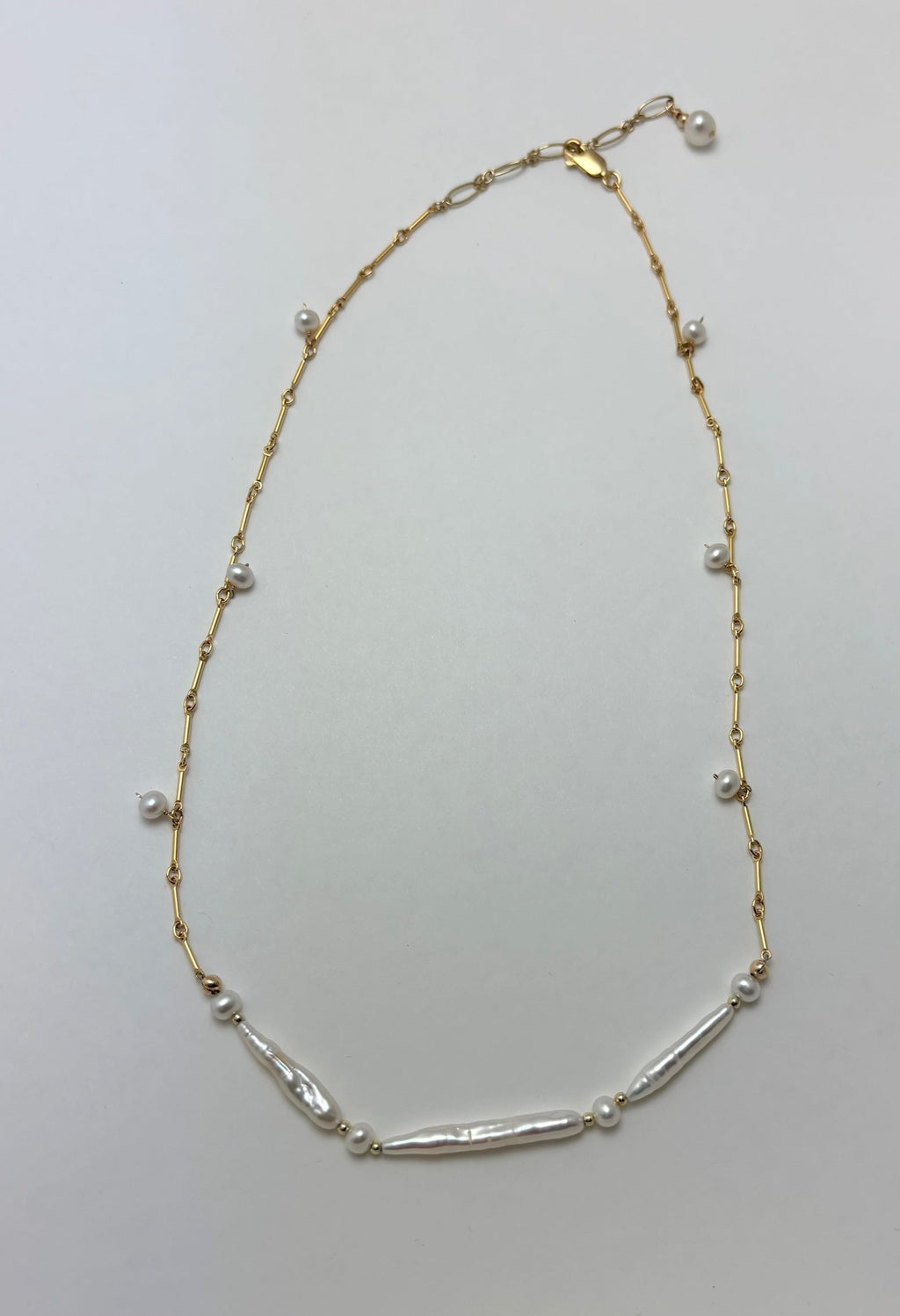 Triad Pearl Necklace