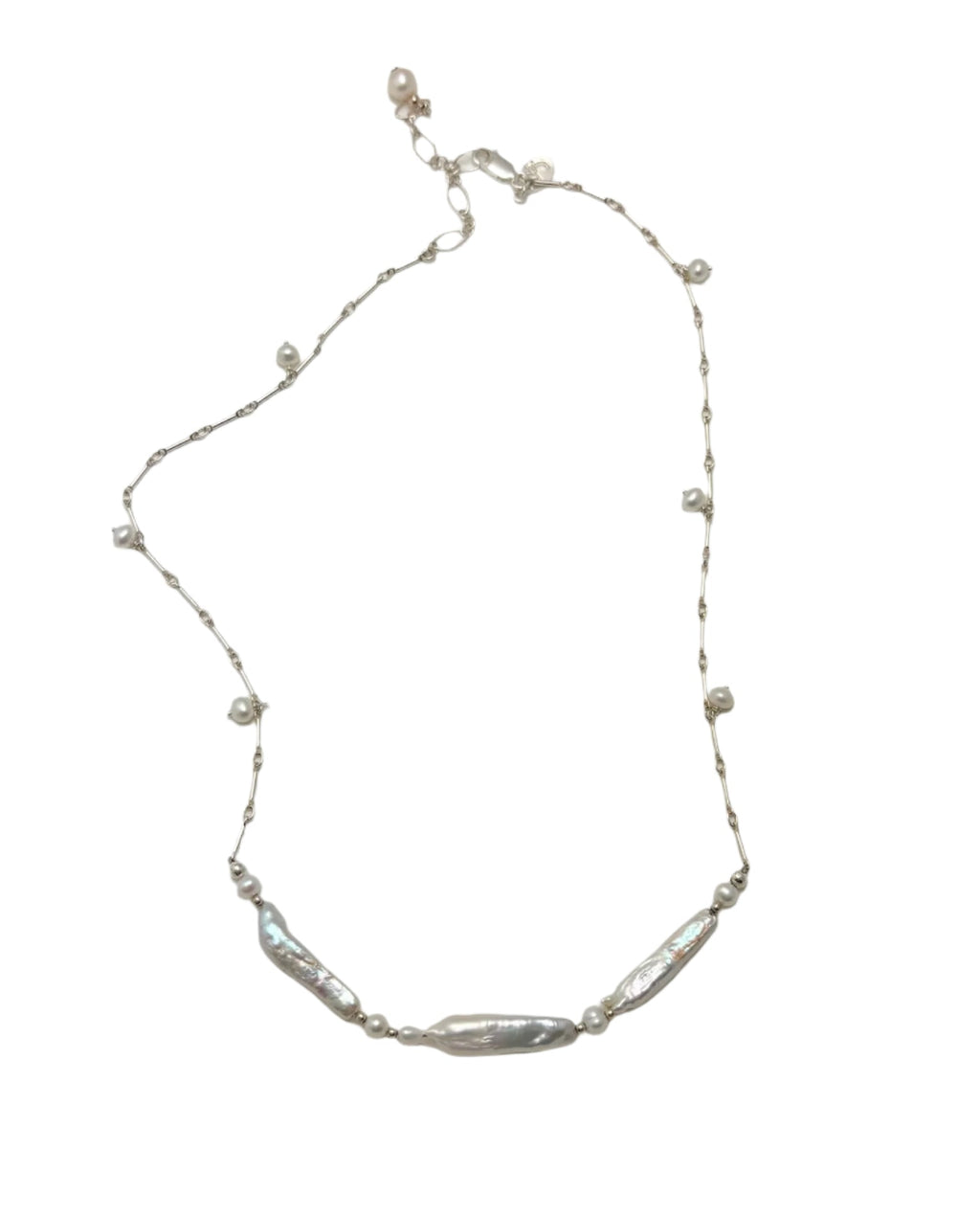 Triad Pearl Necklace